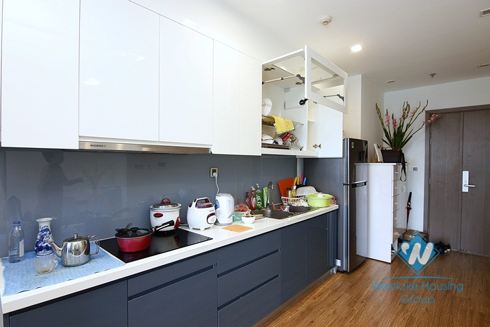 A cozy 1 bedroom apartment for rent in Vinhomes Metropolis, Lieu Giai